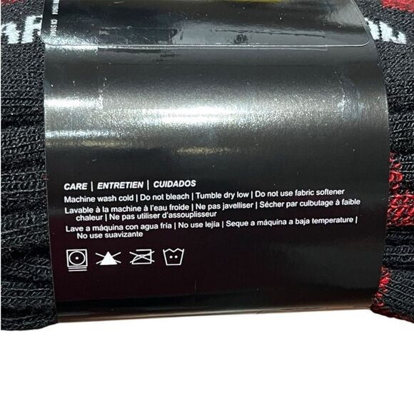 Harley-Davidson Black and Red Buffalo Plaid Socks, Size Medium, NWT - Picture 7 of 8